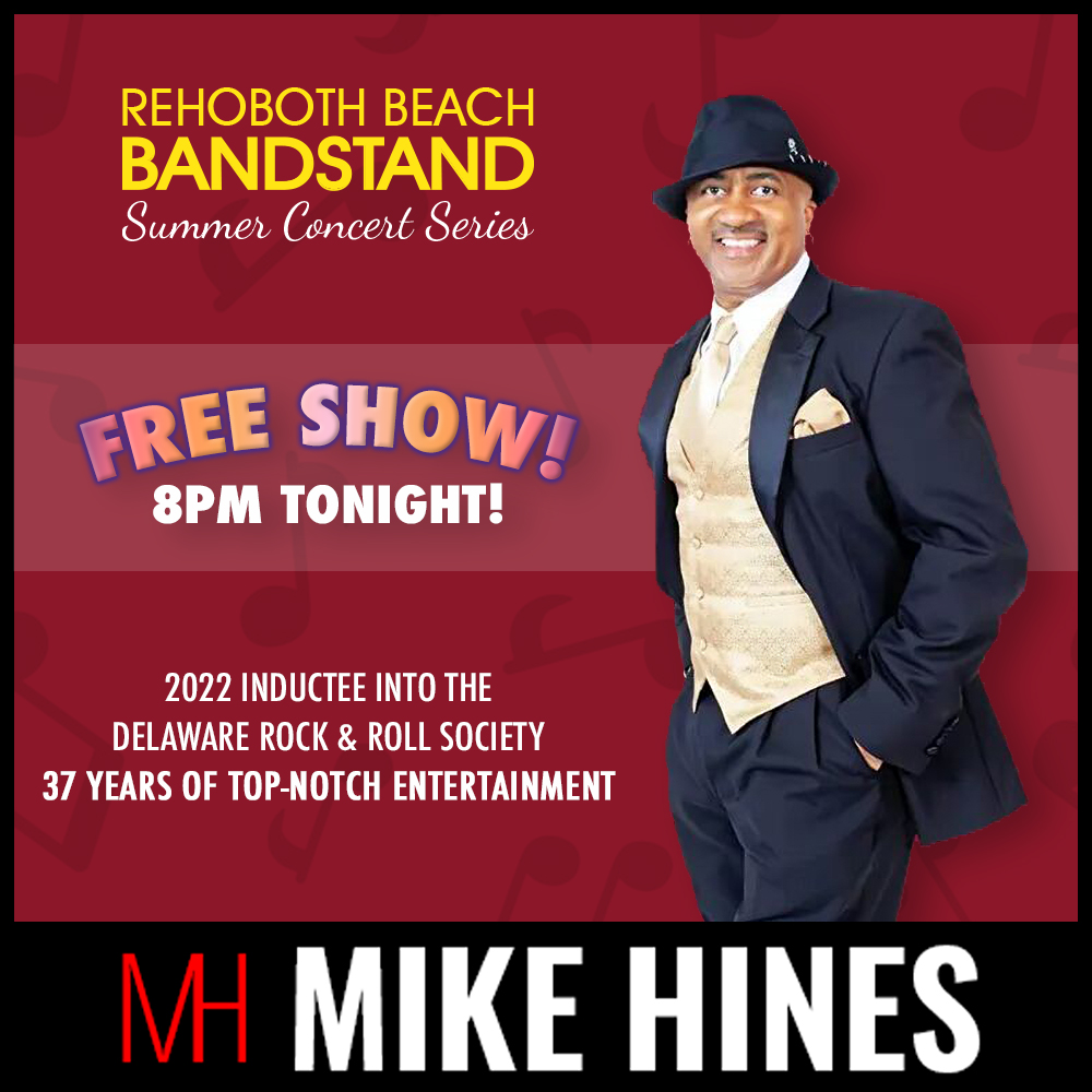 Tonight's the night! 🎵 We are thrilled to welcome the incredible Mike Hines & The Look to the Rehoboth Beach Bandstand stage at 8PM! Who is ready for the unofficial start of the summer, but the official start of music and fun in Rehoboth Beach?!?
#rehoboth #rehobothbeach #rehobothbeachde #music #freemusic #nightlife #familyentertainment #rbbandstand #rehobothbandstand #delagram #delawarebeaches #delawarebeach #delaware #sussexcountyde #de365 #beachlife #visitdelaware
