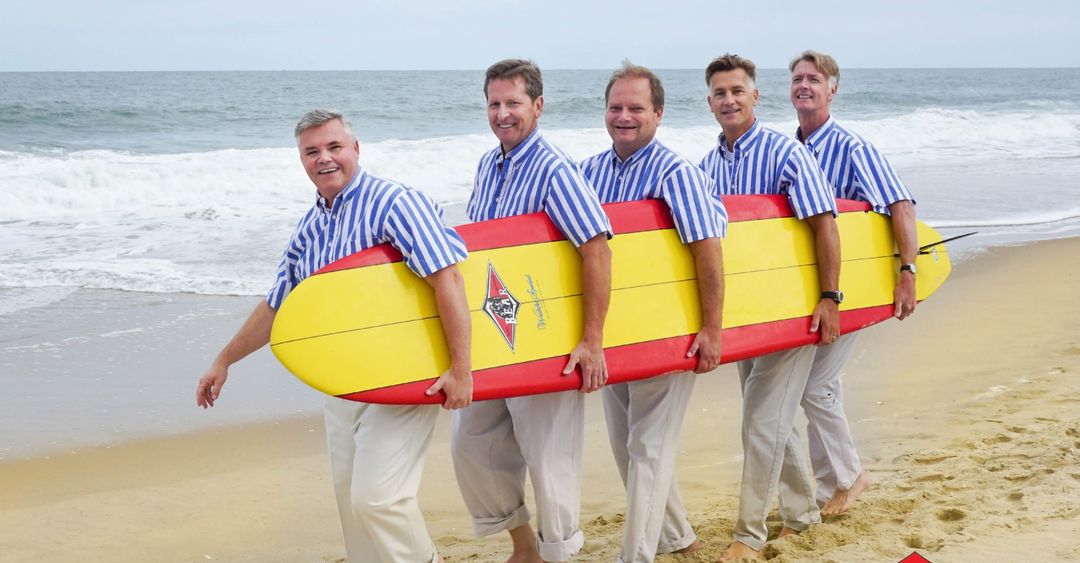 π Hey Beach Boys and Gals! Catch some "Good Vibrations" at the Rehoboth Beach Bandstand this Saturday at 8pm as we ride the wave of nostalgia with Still Surfin'! πββοΈπΆ Grab your beach blankets, gather your pals, and join us for a FREE night of entertainment that promises to be "Fun, Fun, Fun"! π