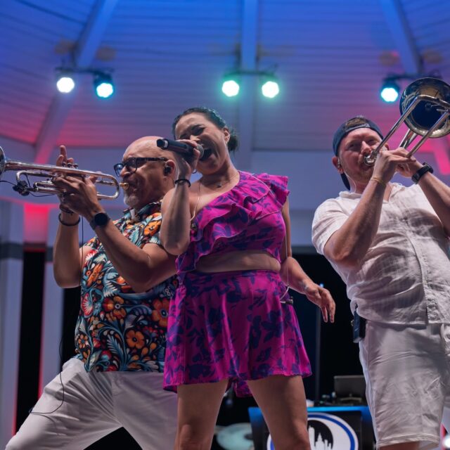 🎵 What a way to end our first official weekend of entertainment at the @rehobothbandstand with @centralcityorchestra performing all the hits! 🎶