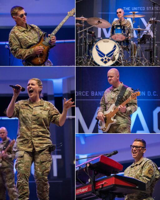 Thank you to @usafband Max Impact for an incredible night of music, energy, and patriotism on the @rehobothbandstand stage! 🇺🇸🎸