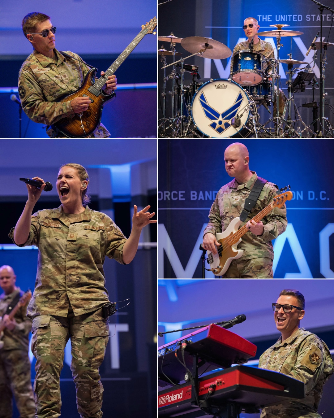 Thank you to @usafband Max Impact for an incredible night of music, energy, and patriotism on the @rehobothbandstand stage! 🇺🇸🎸