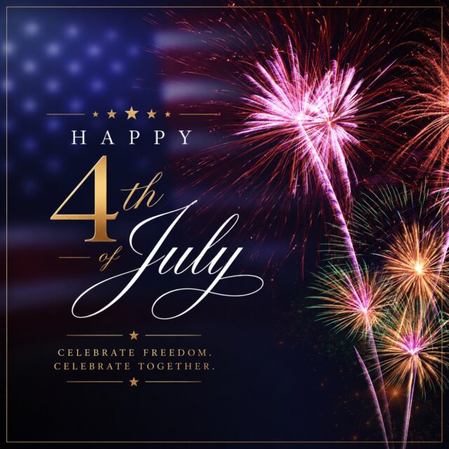 🇺🇸 Happy Independence Day! 🇺🇸

Whether you're spending the day with family, relaxing at the beach, enjoying live music at the Bandstand, gathering for a backyard barbecue, or watching fireworks light up the night sky, we hope your Fourth of July is filled with celebration, laughter, and time well spent with family and friends.

We wish you a safe, happy, and memorable Independence Day. Happy 4th of July! ❤️🤍💙