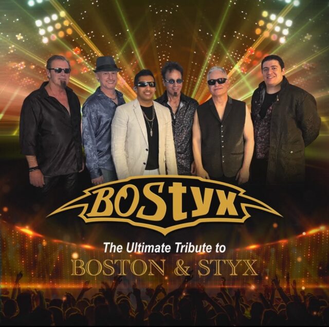 🎸 A DOUBLE DOSE OF CLASSIC ROCK!

Get ready for an evening packed with soaring harmonies, blazing guitar solos, and arena rock anthems as BoStyx – The Ultimate Tribute to Boston & Styx takes the Rehoboth Beach Bandstand stage this Friday at 8 PM!