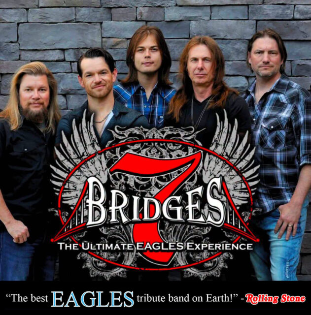 🎶@7_bridges : The Ultimate EAGLES Experience is coming to the @rehobothbandstand this Friday at 8PM! 🎶

Featuring the timeless hits, unforgettable harmonies and signature sound that made the Eagles legendary, 7 Bridges delivers a tribute that captures the spirit and musicianship of one of rock’s greatest bands. 🎸